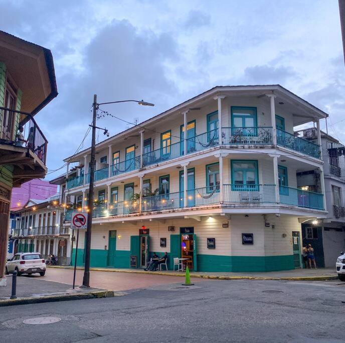 Luminoso Y Acogedor Apto En Casco Viejo C/Balcon Panama Stadt Exterior foto